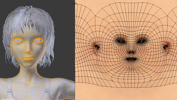 Blender UV Unwrapping features
