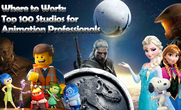 Where to Work: Top 100 Studios for Animation Professionals | Animation  Career Review